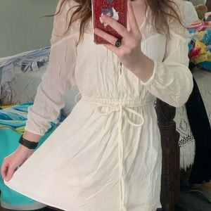 White Abercrombie and Fitch dress